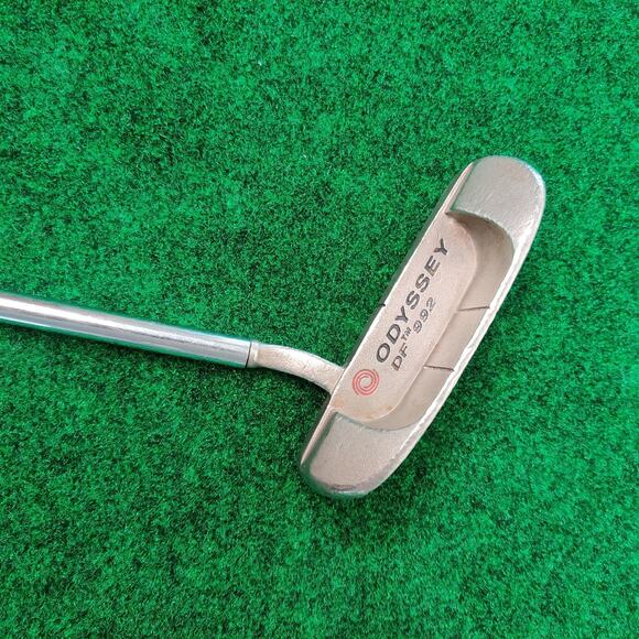 Odyssey Dual Force 992 Blade Putter Steel Shaft New Karma Grip 34" RH Fair - Picture 5 of 11